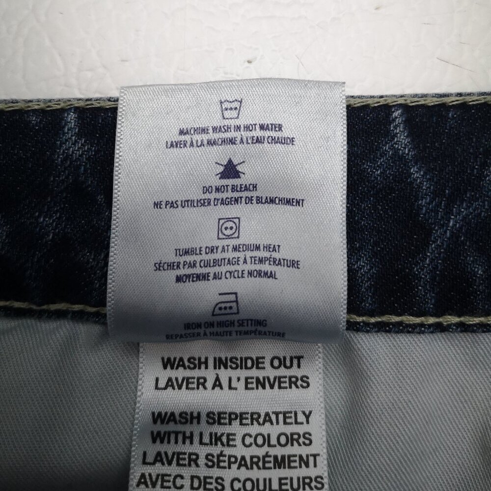 Denver Hayes Flextech Men's Size 38 Medium Wash Relaxed Tapered Leg Blue Jeans - Picture 5 of 15